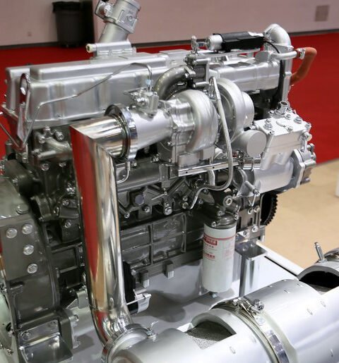 Second hand Natural Gas Engine for King long