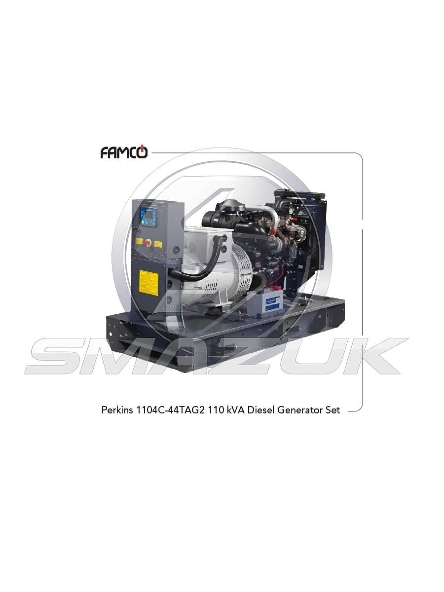 Perkins 1104A-44TG2 Turbo Generator Set