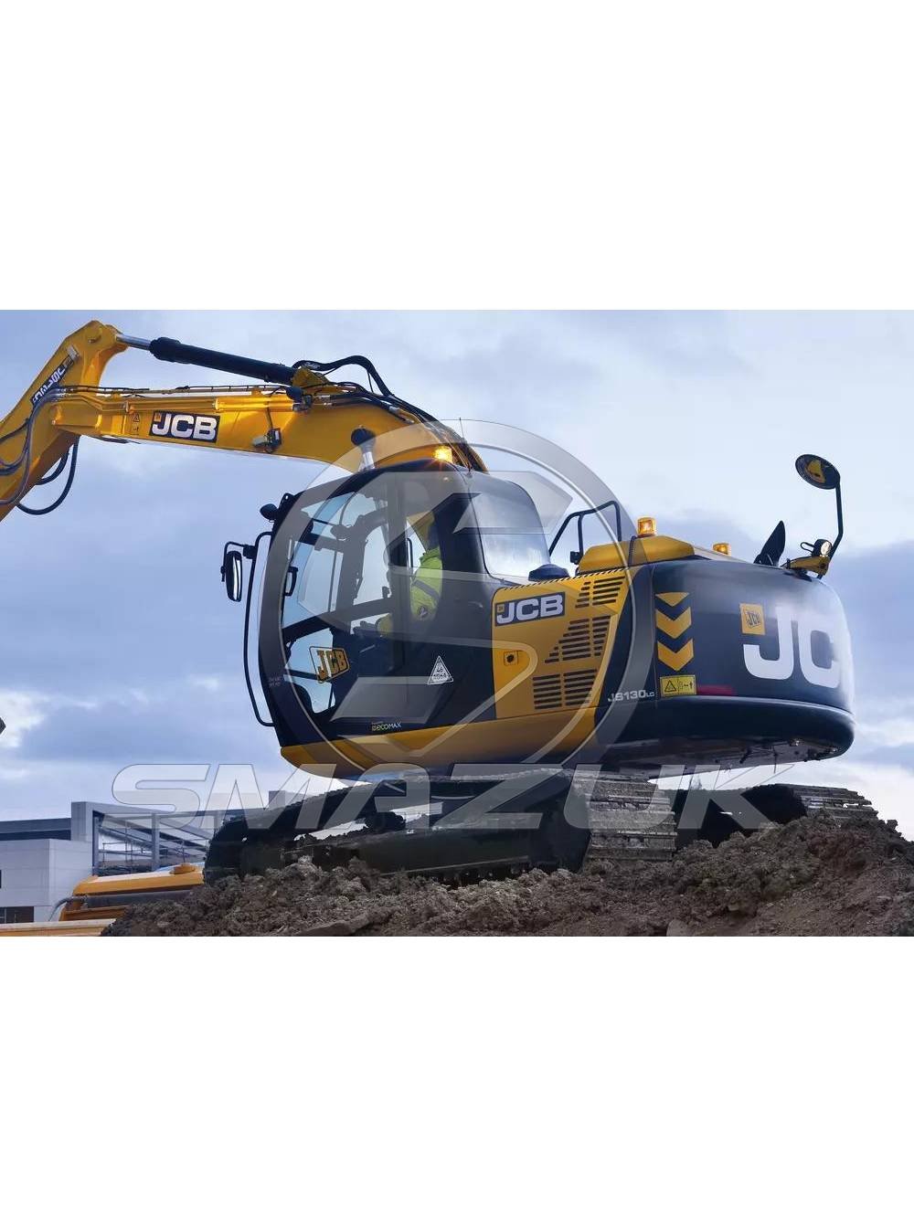 JCB JS130 Excavator Heavy Earthmoving Construction Equipment