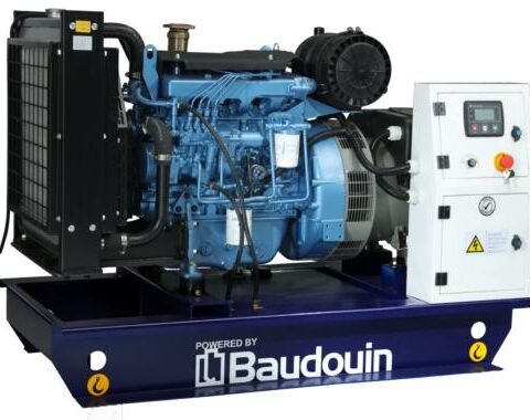 BAUDOUIN EB20 3 Phase Diesel Generator | 18kW 22kVA | Engine 4M06G22/5