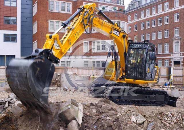 JCB JS130 Excavator Heavy Earthmoving Construction Equipment